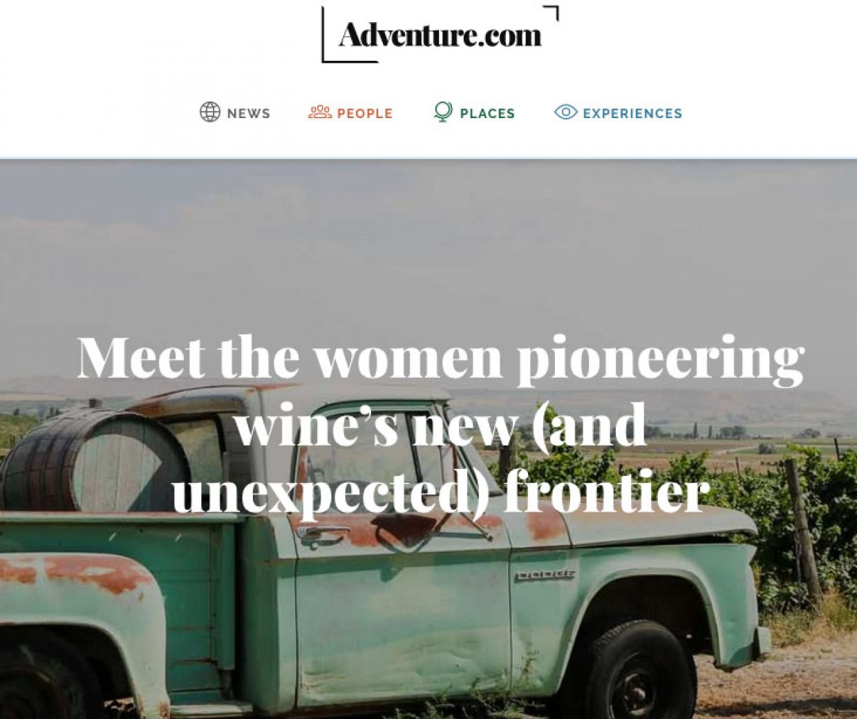 ICW featured on Adventure.com